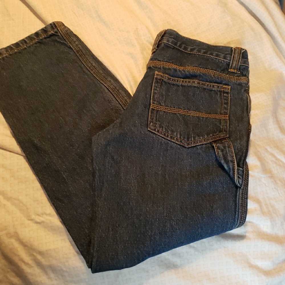New boys dark carpenter jeans